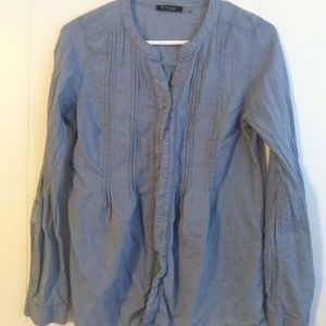 Blue Long Sleeve Shirt